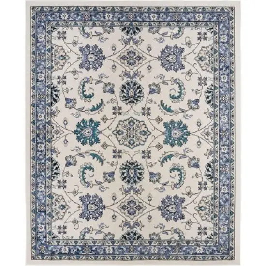 Nourison Essentials Floral Persian Indoor Outdoor Rug image {12}