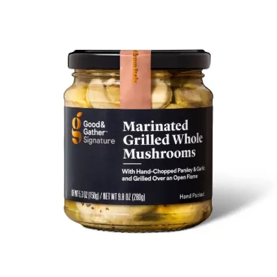 Signature Marinated Grilled Mushrooms - 9.8oz - Good & Gather&trade; image {4}