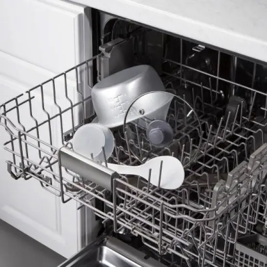 Proctor Silex 6 Cup Rice Cooker & Food Steamer - 37510: Vegetable Steamer, Stay-Cool Handles, Dishwasher-Safe Parts image {4}