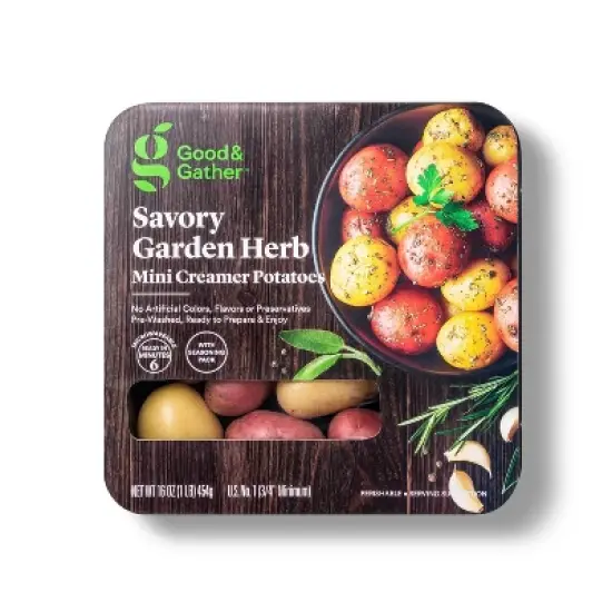 Savory Garden Herb Mini Creamer Potatoes - 16oz - Good & Gather&trade; image {5}