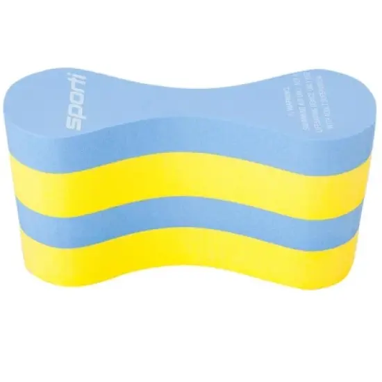 Sporti Sporti Junior Pull Buoy Blue/White/Blue One Size image {2}