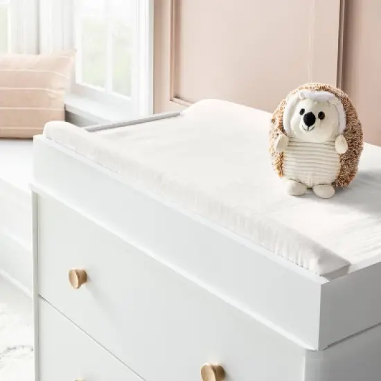 Muslin Changing Pad Cover - Cream - Cloud Island&trade; image {1}