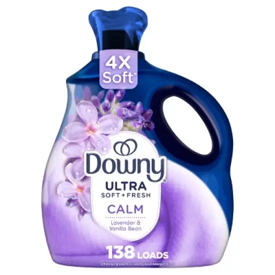 Downy Ultra Soft + Calm Lavender & Vanilla Beans Liquid Fabric Softener image {15}