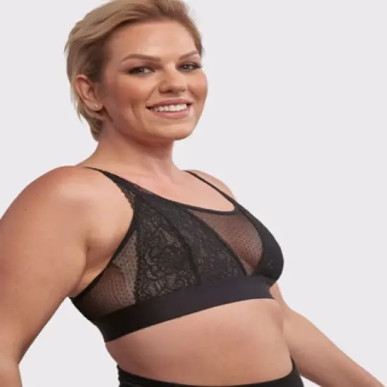 AnaOno Women's Maggie Sexy Post-Mastectomy Lace Bralette image {7}