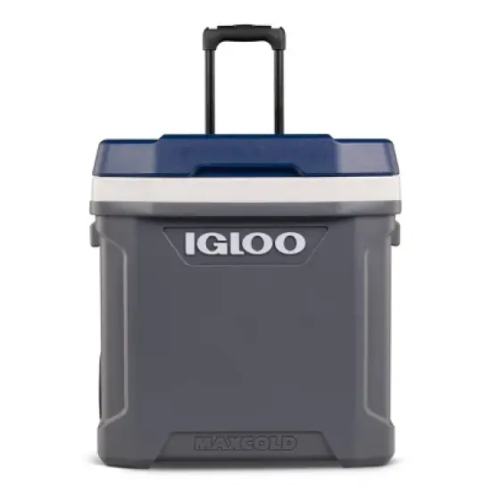 Igloo MaxCold Latitude 62qt Rolling Cooler - Carbonite image {1}