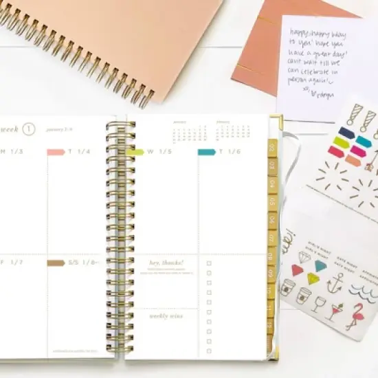 lake + loft Just Peachy 2025 Dream Plan Do Planner image {7}