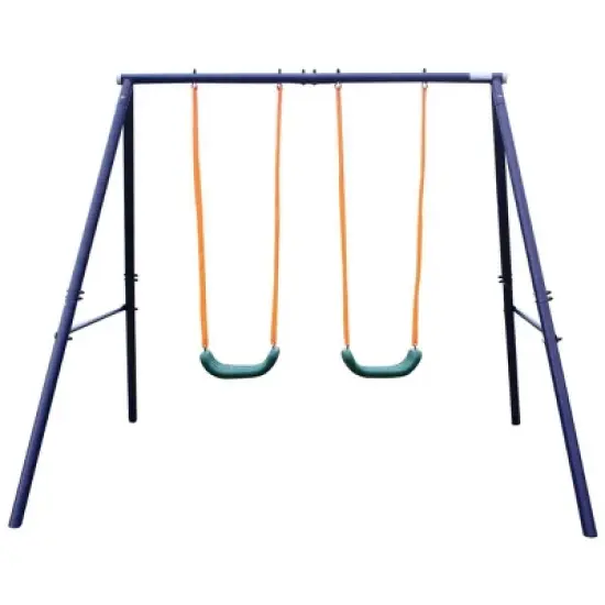 JANSNO 2 Station Swing Set for Children image {7}