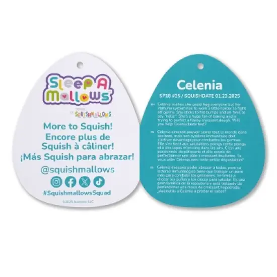 18" Pink Cat Squishmallows Plush image {11}