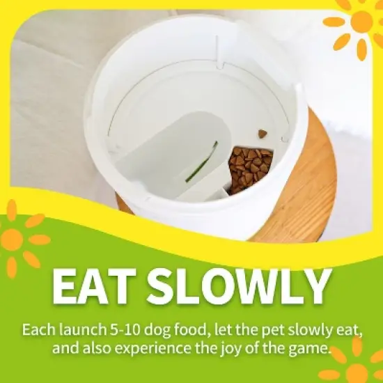 Allforpaws Interactive Dog Toy Fetch-N-Treat Dog Toy for Traning/Enrichment image {3}