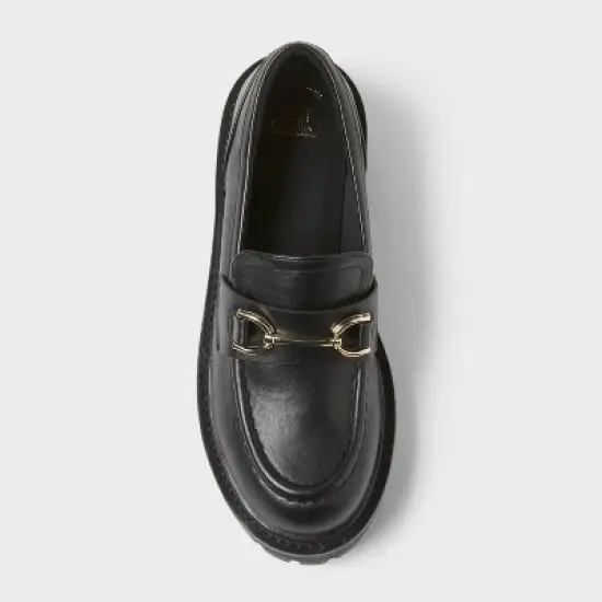 Women&rsquo;s Chapman Loafers with Memory Foam Insole &ndash; Wild Fable&trade; Black image {2}