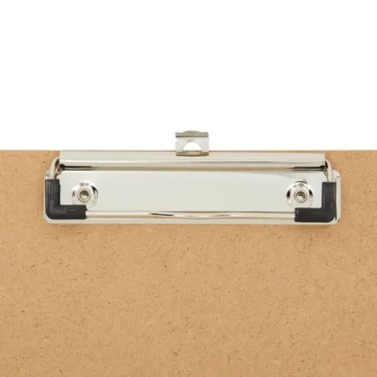 Stockroom Plus 4-Pack Extra Large Clipboard, Horizontal Wooden Lap Boards w Low Profile Clip for Drawing, Sketching, 3mm, 11.5x17.4 In image {5}