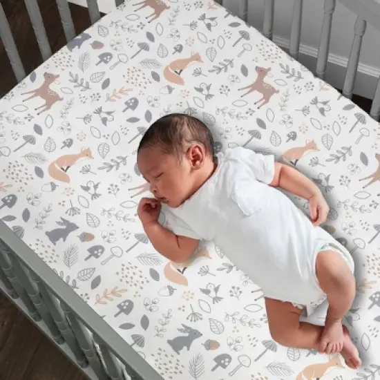 Bedtime Originals Deer Park Crib Bedding Set - 3pc image {6}