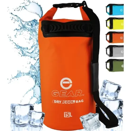 Enthusiast Gear Roll Top Floating Cooler Dry Bag &ndash; 18 Cans &ndash; 15L image {13}