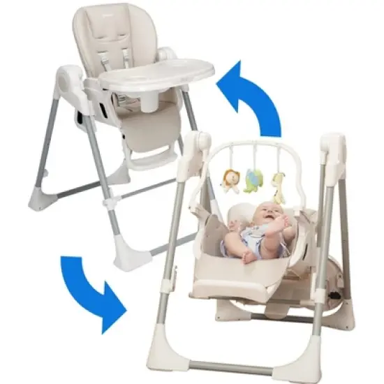 Primo SnuggleBug 2-in-1 Infant Swing and High Chair image {8}