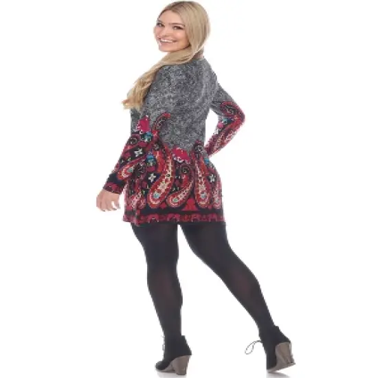 Women's Sandrine Embroidered Sweater Dress - White Mark image {2}