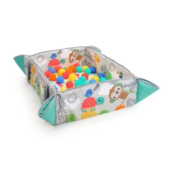 Bright Starts 5-In-1 Your Way Ball Play Activity Gym & Ball Pit - Totally Tropical image {9}