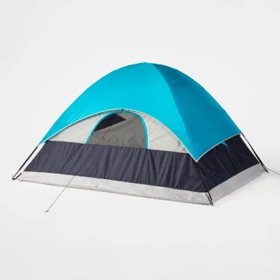 4 Person Dome Tent Blue - Embark&trade; image {1}