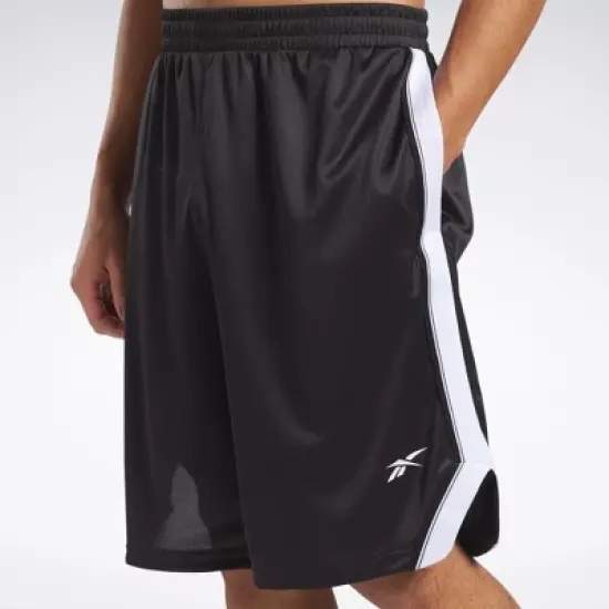 Reebok Workout Ready Mesh Shorts Mens Athletic Shorts image {4}