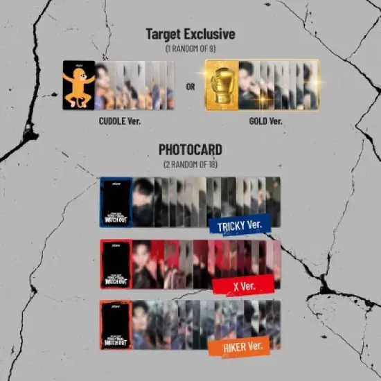 xikers - HOUSE OF TRICKY : WATCH OUT (HIKER Ver.) (Target Exclusive, CD) image {1}