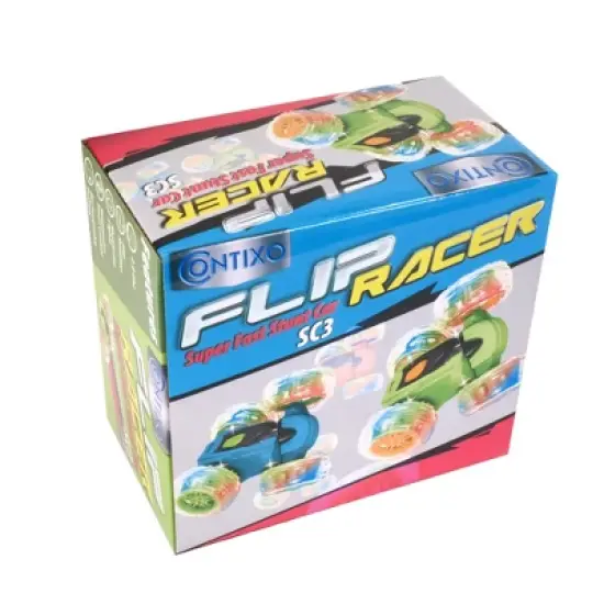 Contixo Remote Control Car SC3  -Stunt Car Toy,  4WD Double Sided 360&deg; Rotating RC  -Green image {2}