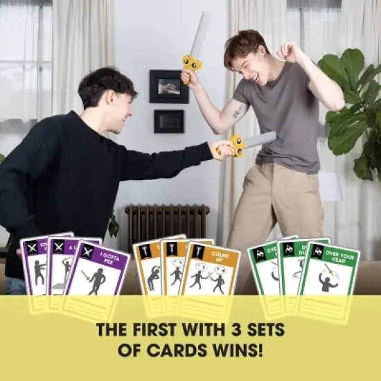 Exploding Kittens Let's Hit Each Other With Fake Swords Party Game image {7}