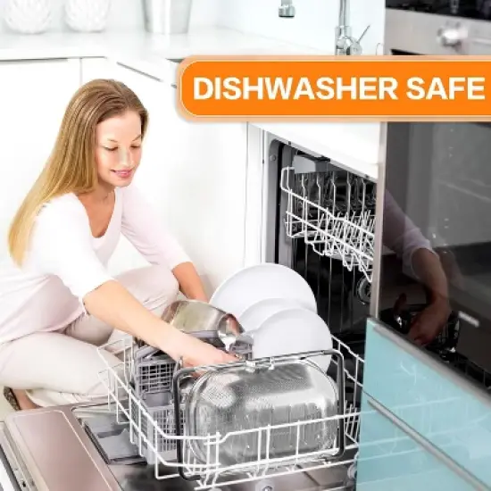 Over the Sink Colander - Strainers and Colanders -Expandable Fine Mesh Strainer with Rubber Grip for Veggie, Fruits, Pasta, image {5}