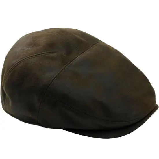 KingSize Men's Big & Tall Faux Leather Ivy Cap image {1}