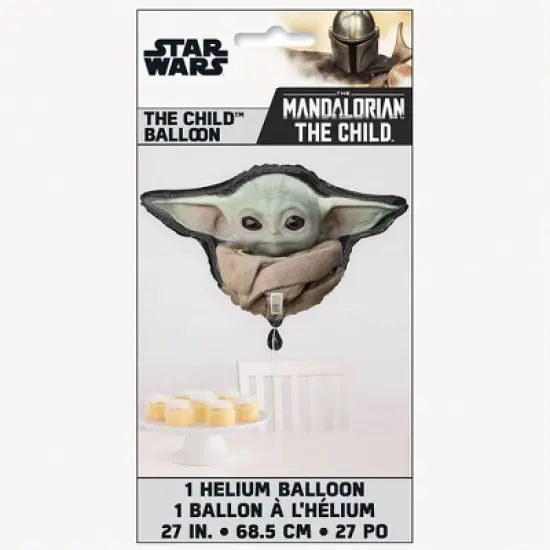 The Child Jumbo Shaped Foil Balloon image {1}