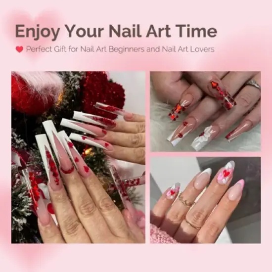 Acrylic Nail Brush Set (4Pcs) - White image {5}