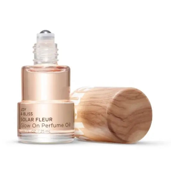 Being Frenshe Glow On Roll-On Fragrance with Essential Oils - Floral Solar Fleur - 0.84 fl oz image {1}