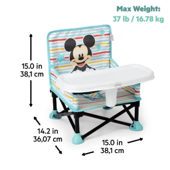Bright Starts Disney Baby Pop N Sit Portable Booster Seat image {9}