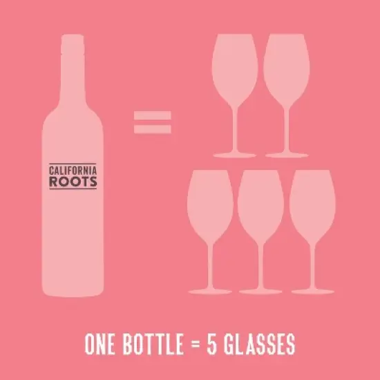 Ros&eacute; Wine - 750ml Bottle - California Roots&trade; image {4}
