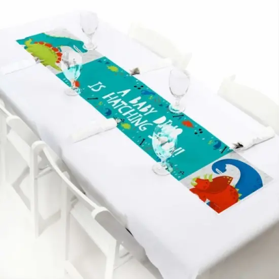 Big Dot of Happiness Roar Dinosaur - Dino Mite T-Rex Baby Shower Decorations Party Banner image {4}