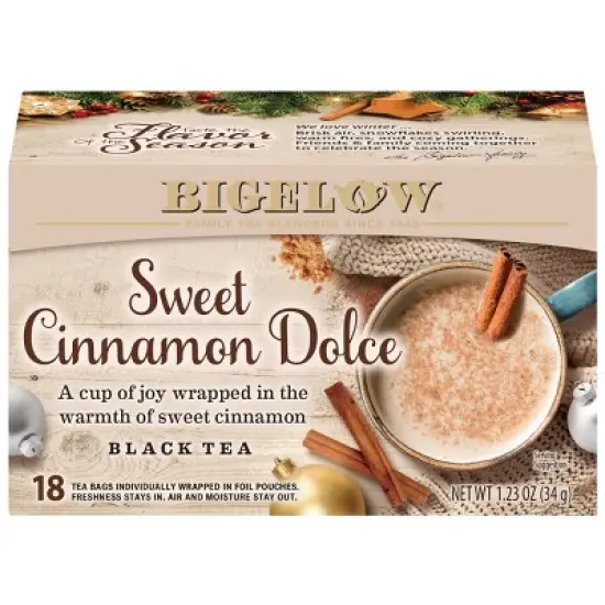 Bigelow Sweet Cinnamon Dolce Black Tea Bags - 18ct image {1}
