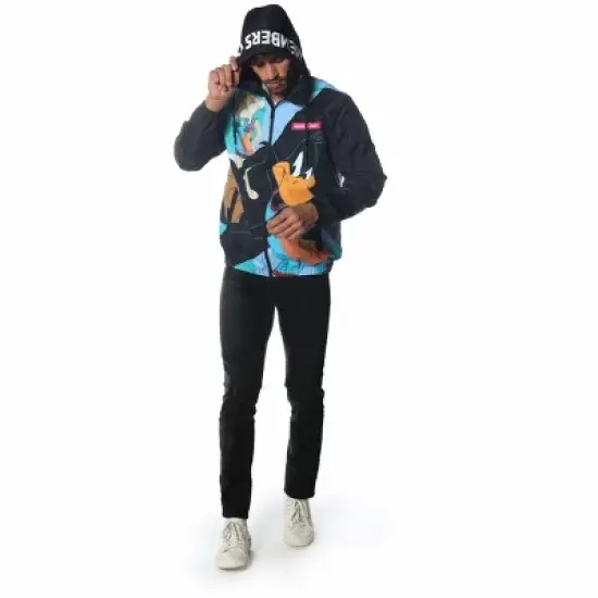 Members Only Men's Daffy Squad Windbreaker Jacket image {4}