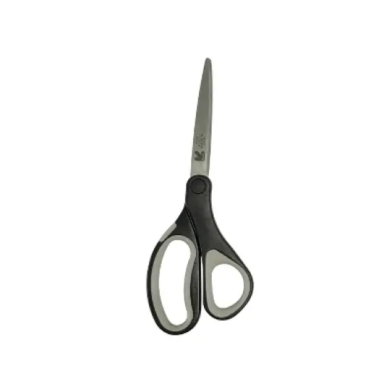 8" Home and Office Scissors - up&up&trade;: Stainless Steel, Black, Adult School Scissors, Non-Powered Desk Tool image {4}