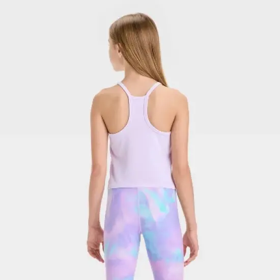 Girls' Seamless Crop Tank Top - All In Motion&trade; image {1}