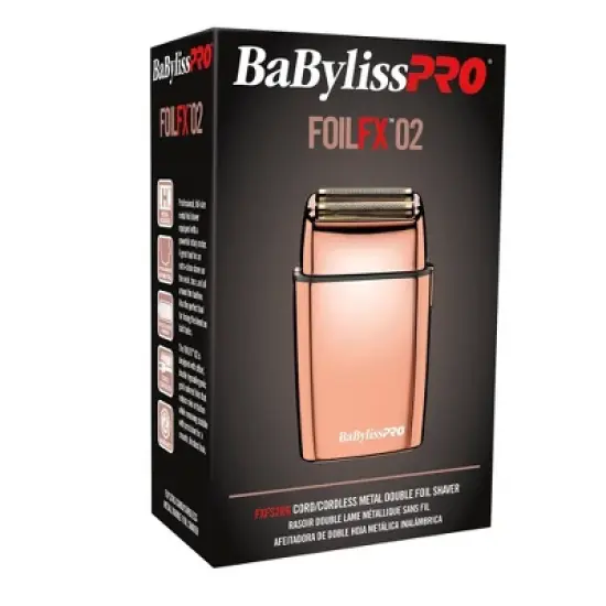 BaBylissPRO FOILFX02 Cordless FOSEFX Metal Double-Foil Shaver image {3}