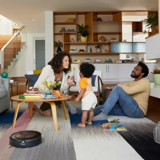 iRobot Roomba j7 Wi-Fi Connected Robot Vacuum with Obstacle Avoidance  - Black - 7150 image {5}