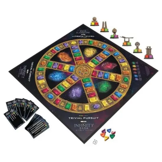 USAopoly Marvel The Infinity Saga Trivial Pursuit Board Game image {1}