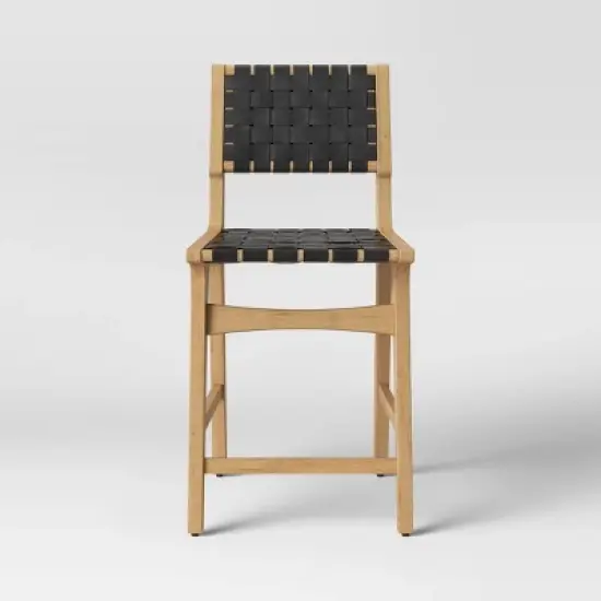 Ceylon Woven Counter Height Barstool - Threshold&trade; image {7}