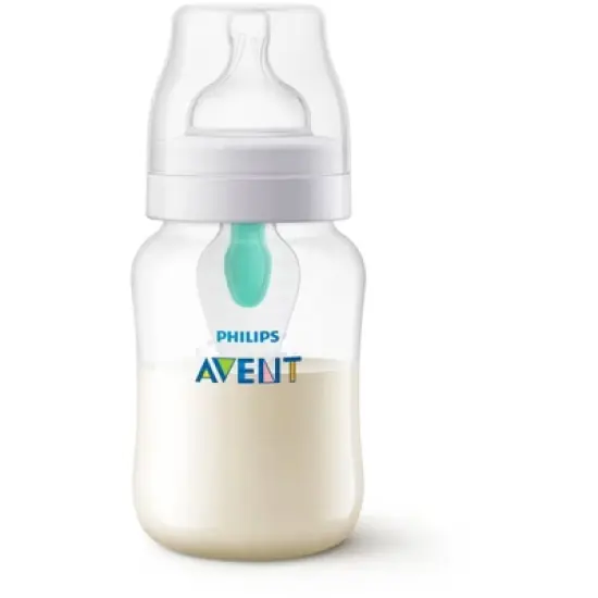 Philips Avent Anti-Colic Baby Bottle with AirFree Vent - Pink - 9oz/3pk image {4}