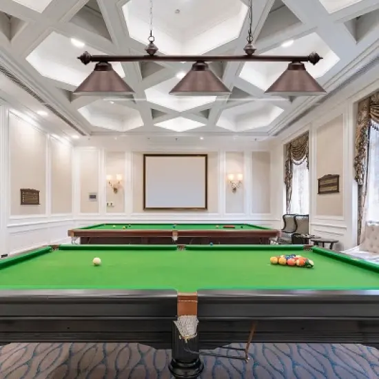 GSE 56" Hanging Billiard Pool Table Lights for 7ft/8ft Pool Tables image {6}