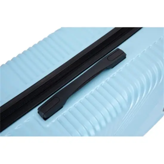 FATMOON 3 Piece Luggage Sets PC+ABS Lightweight Suitcase with Two Hooks, Spinner Wheels, (20/24/28) image {7}