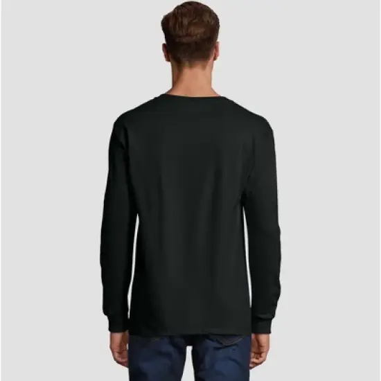 Hanes Men's Long Sleeve Beefy T-Shirt image {1}