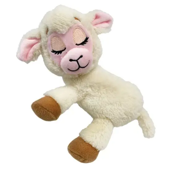 Happpy Nappers: Lullabrites Moon Pet - Lamb - Cream & Pink image {1}