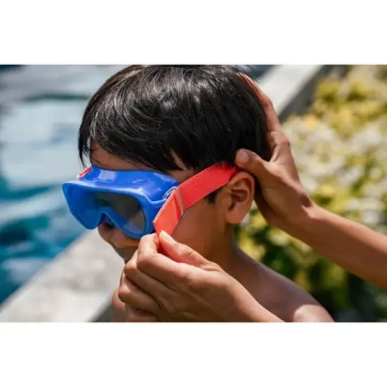 Speedo Kids' Swim Mask with Fabric Strap image {4}