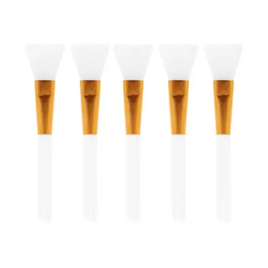 Unique Bargains Smooth Face Mask Applicator 5 Pcs image {9}