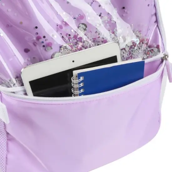 Packed Party Gold Confetti Purple 17" Backpack With Lunchbox image {5}
