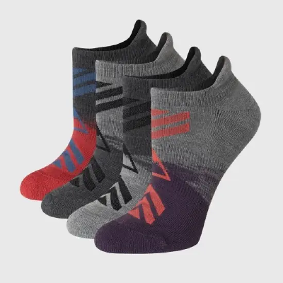 Hanes Explorer Downtown Streets 4pk No Show Socks - 5-9 image {2}